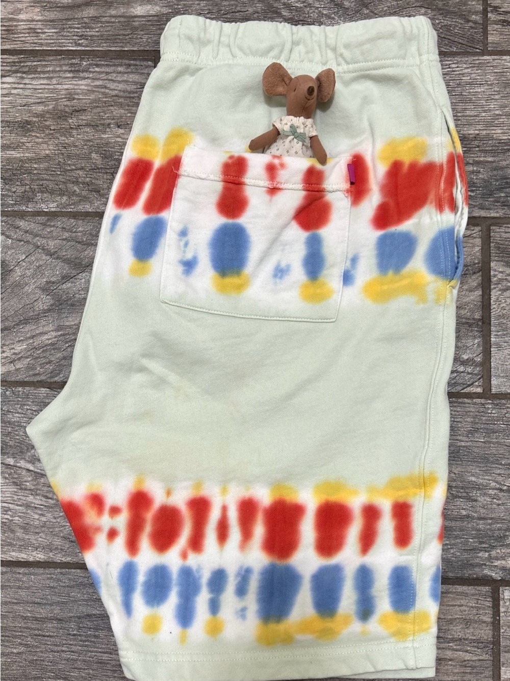Scotch & Soda XXL Organic Cotton Sport Shorts tie-dye luxury gorpcore gaming